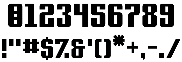 Sunari Regular Font OTHER CHARS