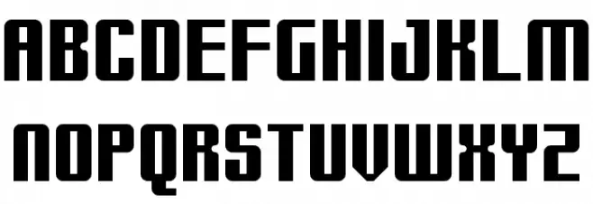 Sunari Regular Font Litere mari