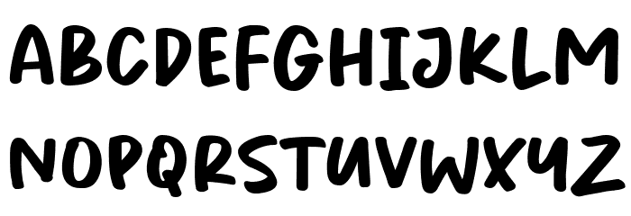 Sunbreak Font UPPERCASE