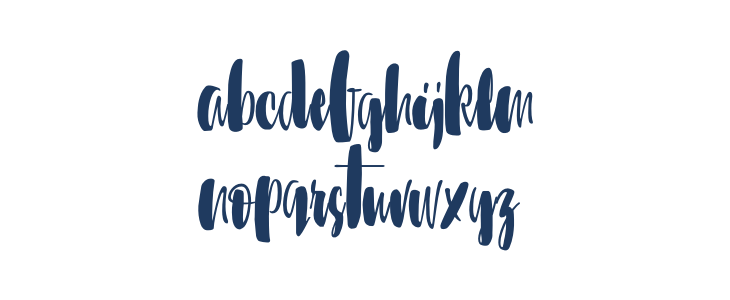 Sunbreath Regular Lowercase