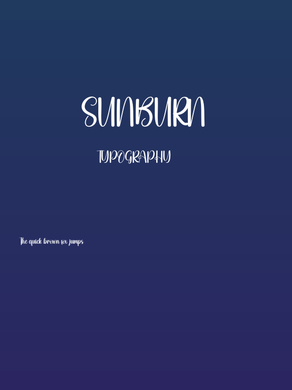 Sunburn Poster