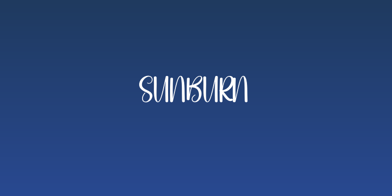 Sunburn Social Header