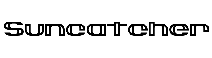 Suncatcher  Frei Schriftart Herunterladen