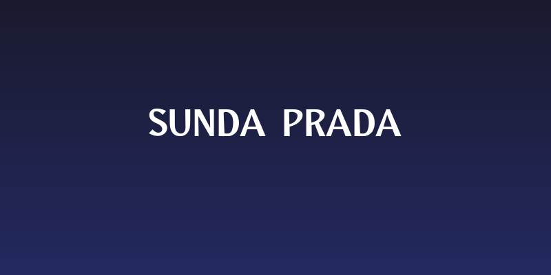 Sunda Prada Social Header