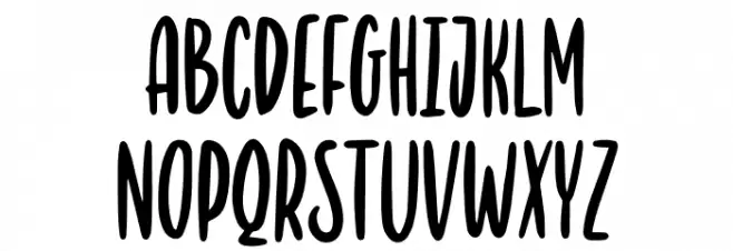 Sundae Bite Free Trial Caratteri MAIUSCOLE