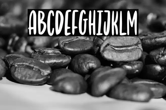 Sundae Bite Free Trial Font examples