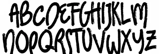 Sundaes on Mondays Font LOWERCASE