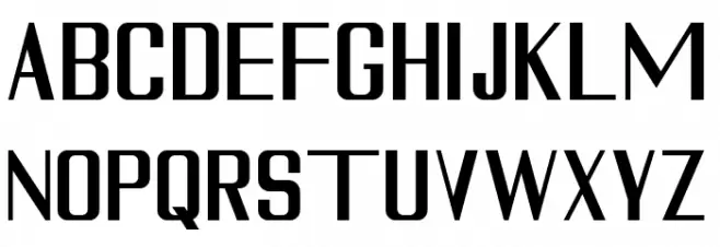 Sundarbans Font UPPERCASE