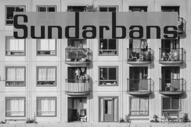 Sundarbans Font examples