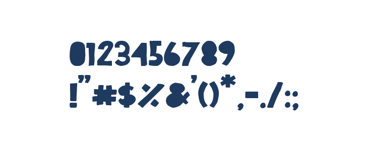 Sunday Bold Other Characters