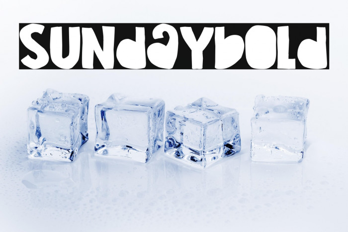 Sunday Bold Example 1