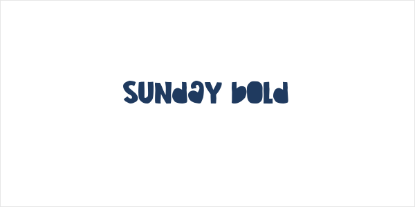 Sunday Bold Logo
