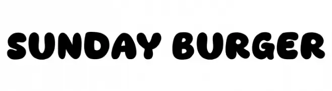 Sunday Burger  Frei Schriftart Herunterladen