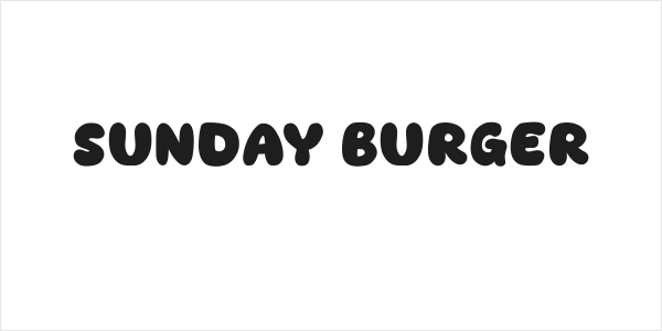 Sunday Burger Logo