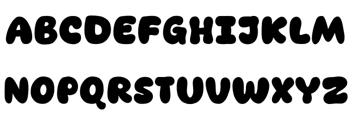 Sunday Burger Font LOWERCASE