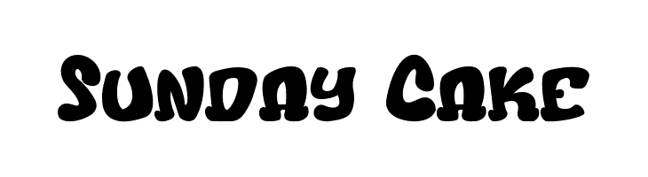 Sunday Cake  Descarca Fonturi Gratis
