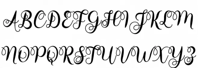 Sunday Christmas Fuentes MAYÚSCULAS