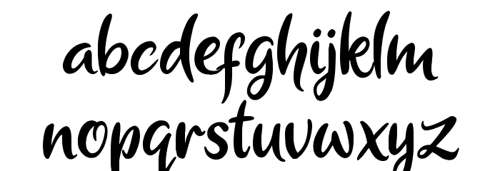 Sunday Cream Font LOWERCASE