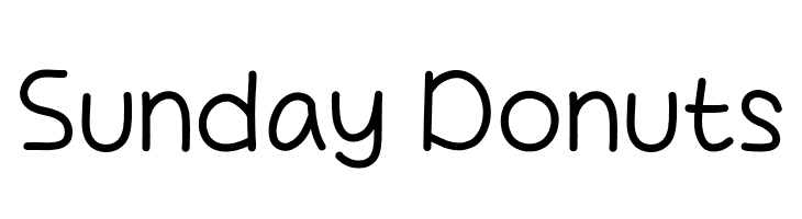 Sunday Donuts  免费字体下载