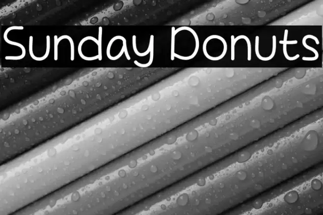 Sunday Donuts Fuentes examples