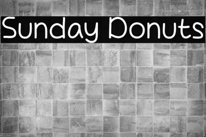 Sunday Donuts Fuentes examples