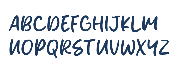 Sunday Drift Uppercase