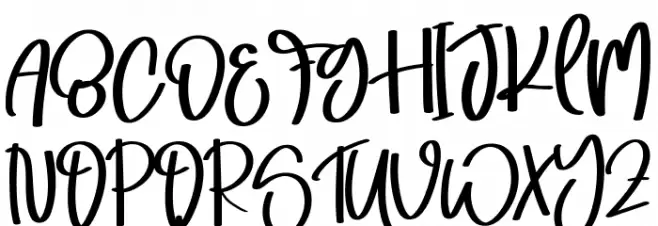 Sunday  Family Font UPPERCASE