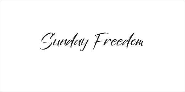 Sunday Freedom Logo