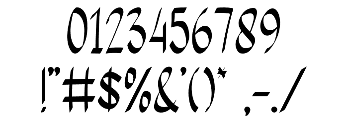 Sunday Fun Font OTHER CHARS