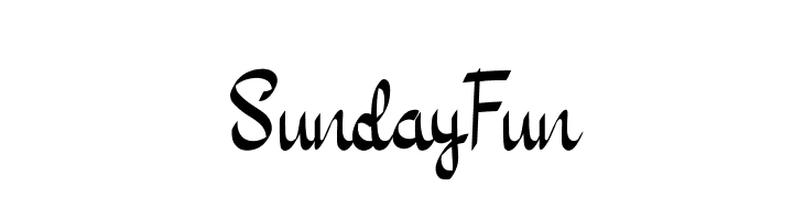 Sunday Fun  Frei Schriftart Herunterladen