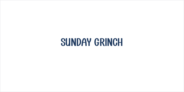 Sunday Grinch Logo