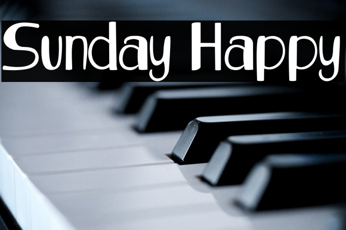 Sunday Happy Example 2