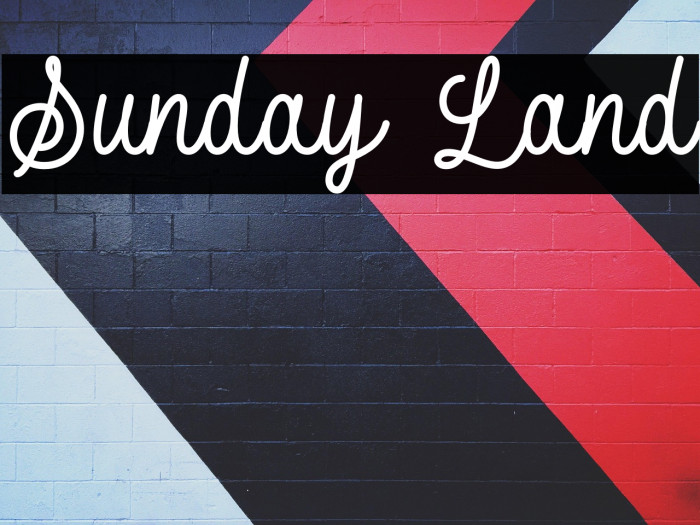 Sunday Land Example 1