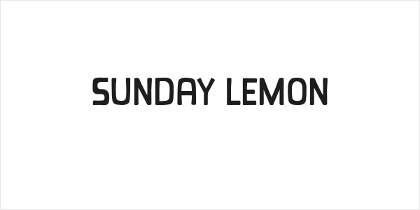 Sunday Lemon Logo