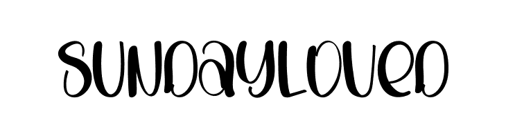 Sunday Loved  Frei Schriftart Herunterladen