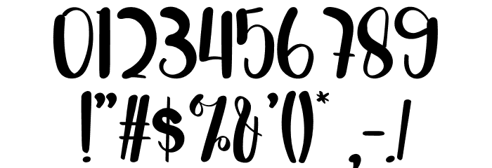 Sunday Loved Schriftart Anderer Schreiben