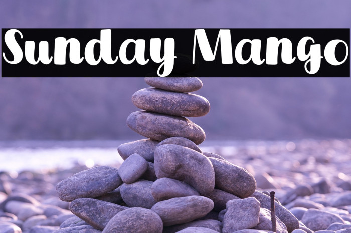 Sunday Mango Example 3