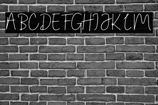 Sunday Memories font Font examples