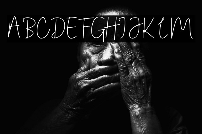 Sunday Memories font Example 3