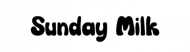 Sunday Milk  تنزيل الخطوط