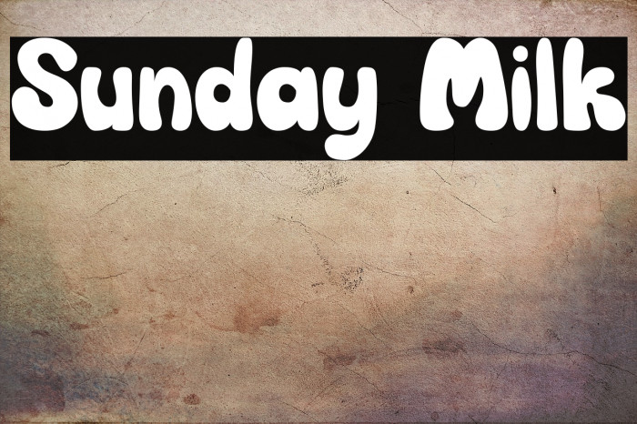 Sunday Milk Example 1