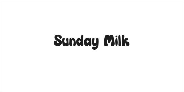 Sunday Milk Logo