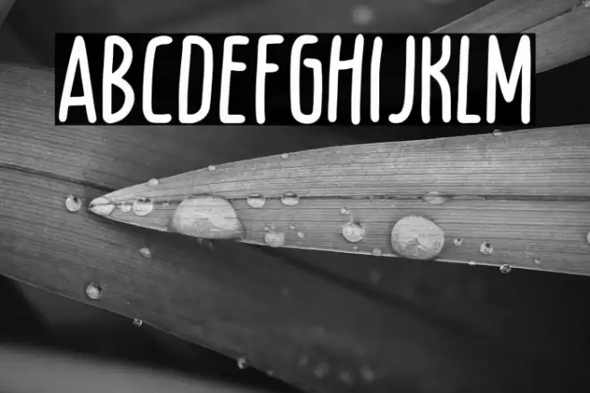 Sunday Mine PERSONAL USE ONLY! Caratteri examples