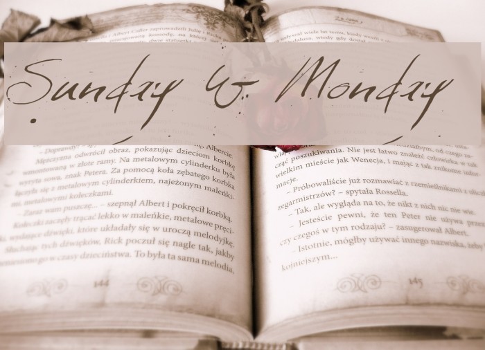Sunday & Monday Font examples
