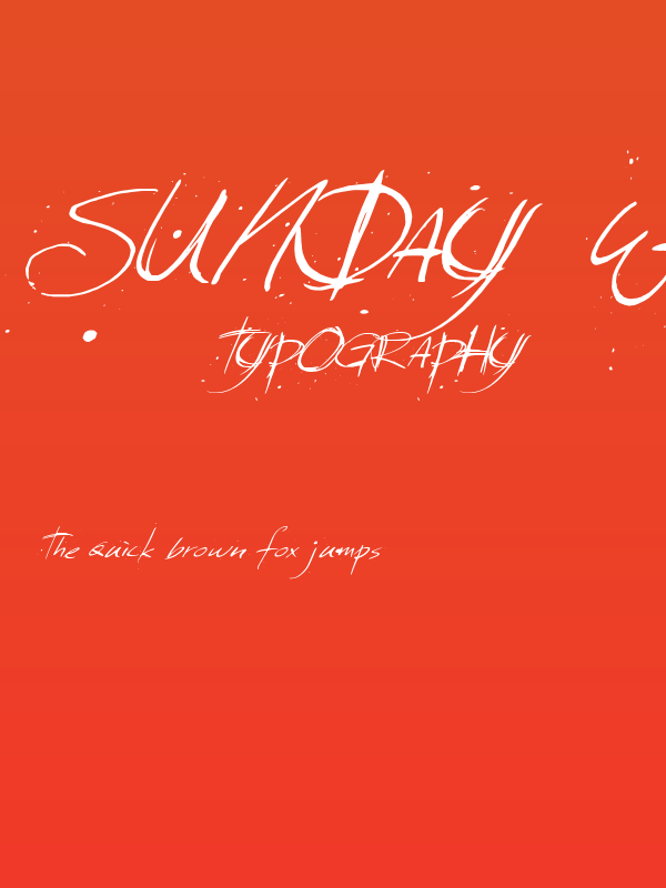 Sunday & Monday Poster