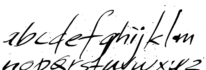 Sunday & Monday Font LOWERCASE