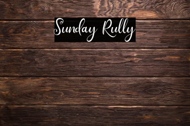 Sunday Rully Example 3