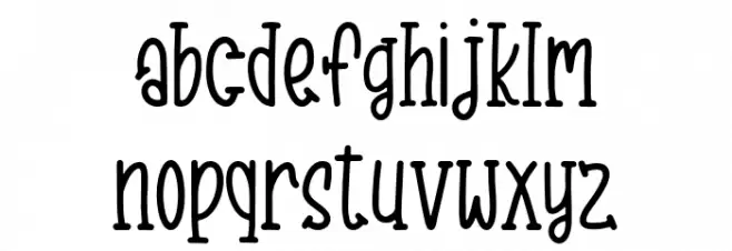 Sunday Special फ़ॉन्ट लोअरकेस