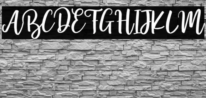 Sunday Spring Personal Use Font examples