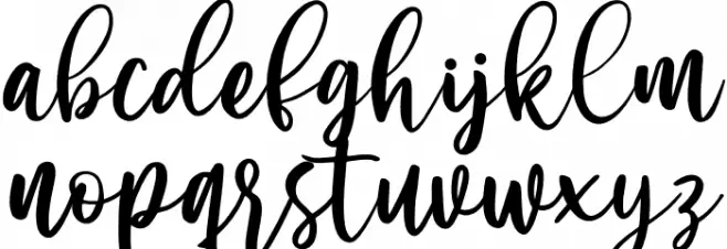 Sunday Spring Personal Use फ़ॉन्ट लोअरकेस